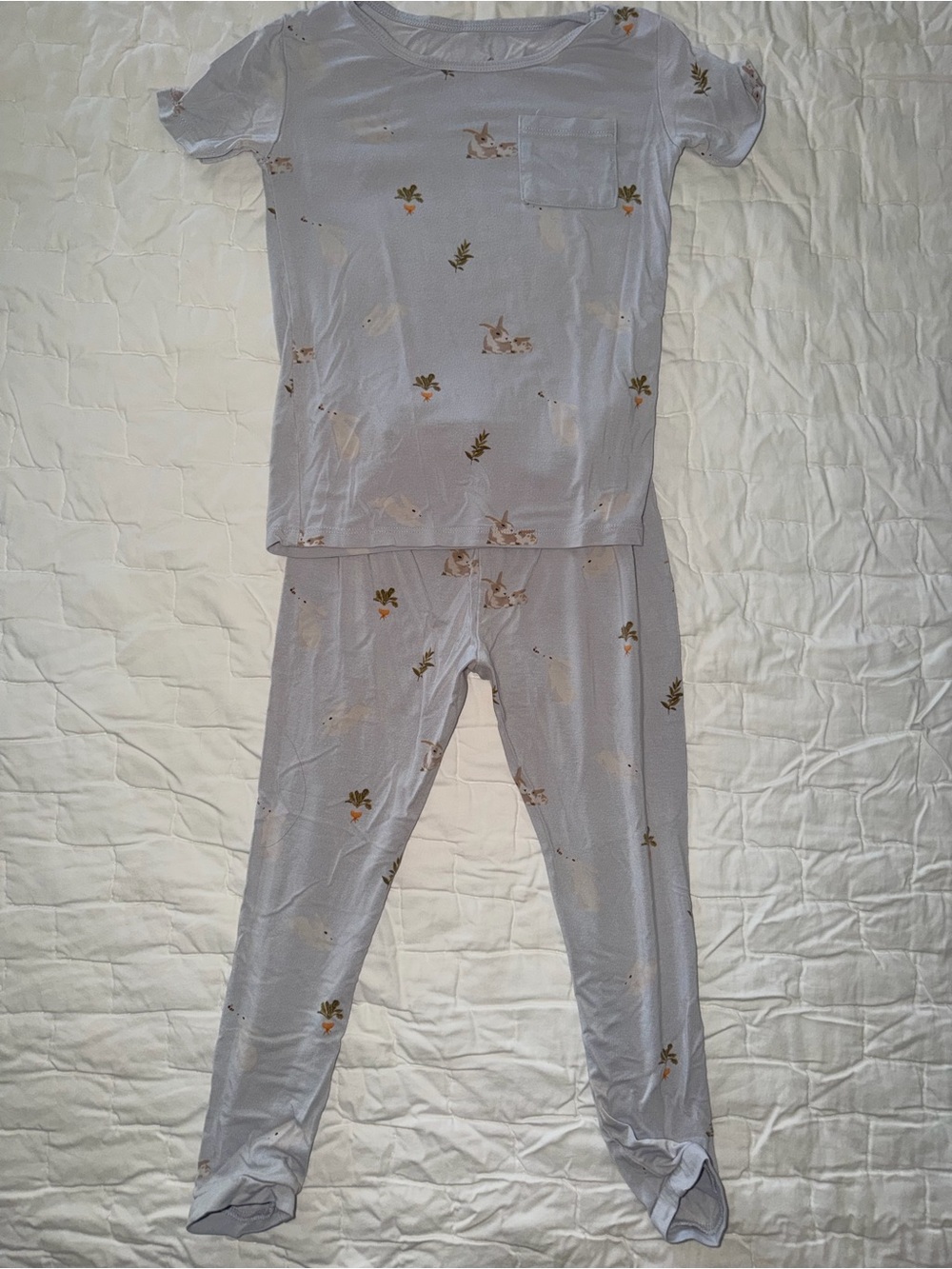 Kyte BABY Baby Blue Easter Bunny Pajama Set 5T